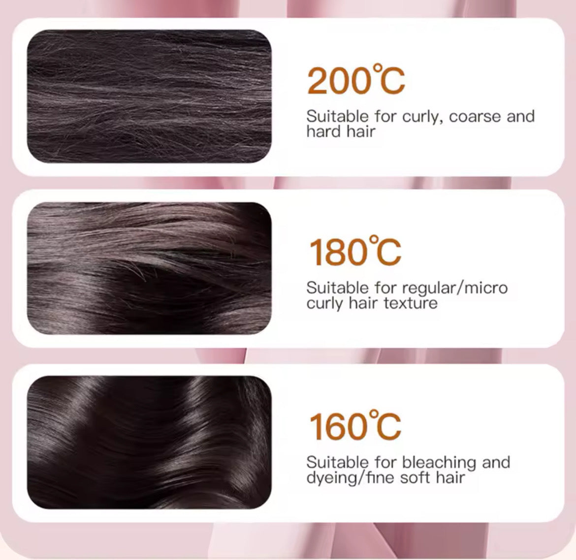 mini portabel hår plattång